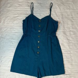 Urban Outfitters COPE Woven Sleeveless Romper